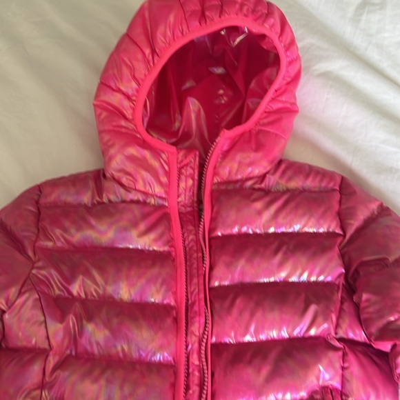 Appaman Puffy Coat bubblegum pink metallic toddler girls 4T💕 - Picture 3 of 15